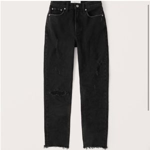 Abercrombie & Fitch Curve Love High Rise Mom Jean